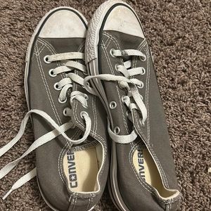 Grey Converse size 6.5 women’s